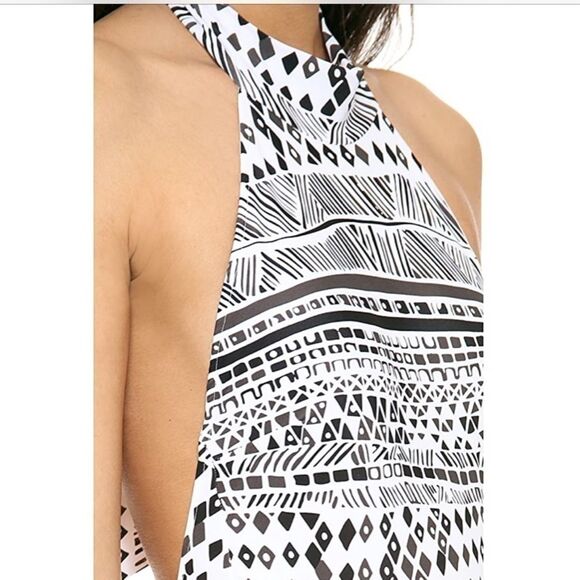 New Rachel Pally Gia Maillot Print High Neck Swim - Picture 3 of 11